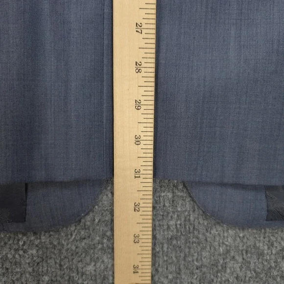 Daryl James Suit Mens 40 32x32 Blue 2 Piece Set Bespoke Custom Tailored NFL USA